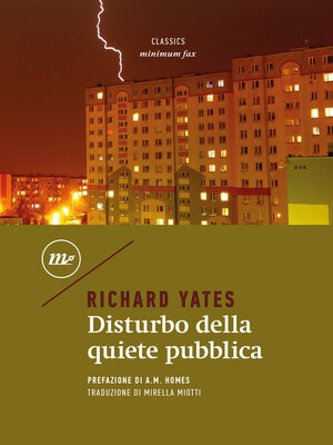 cover image of Disturbo della quiete pubblica